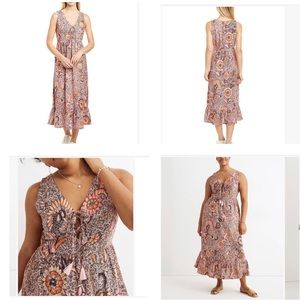 Madewell Boho Midi Dress